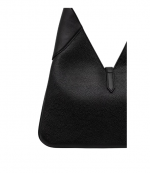 Black Leather Cornelia Bag