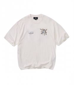 Flat White Represent Legacy Cherubs T-Shirt