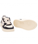 Marsh/Blue Medalist Low Wom Leather/Stars