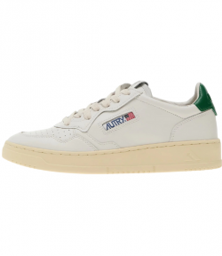 White/Mountain Green Medalist Low Man Leather/Leather