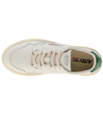 White/Mountain Green Medalist Low Man Leather/Leather