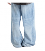 Soft Rigid Denim Baggy Jeans