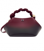 Ganni Bou Bag Small Gradlent Bordeaux