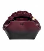 Ganni Bou Bag Small Gradlent Bordeaux