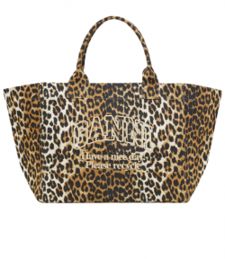 Leopard Print Shopper XXL Bag