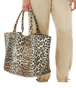 Leopard Print Shopper XXL Bag