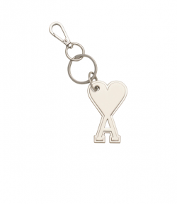 Silver Metal Ami De Coeur Keychain