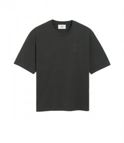 Anthracite Big Adc Embossed Tshirt Jersey