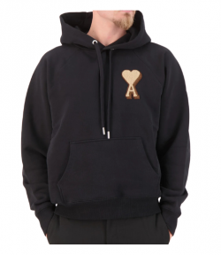 Black Hoodie With Adc Patch