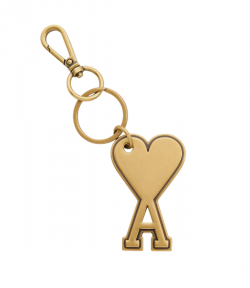 Gold Metal Ami De Coeur Keyring