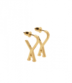 Gold Small Ami De Coeur Earrings