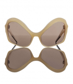 Nude Cat Eye Sunglasses