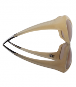 Nude Cat Eye Sunglasses