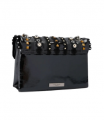 Leather Black/Combs Md Kensington Studs