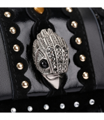 Leather Black/Combs Md Kensington Studs