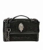 Black Leather Kensington Flap Kurt