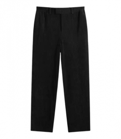 Washed Black Ribbed Hybrid Pants