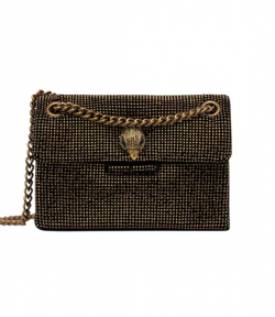 Black/Bronze Mini Kensington Bag