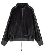 Black SFTM Velour Jacket