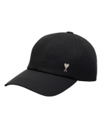 Anthracite Ami De Coeur Stud Cap Crinkled Nylon Serge