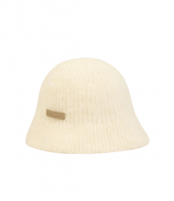 Ivory Mohair Blend Wool Ami Bucket Hat