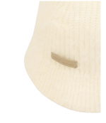 Ivory Mohair Blend Wool Ami Bucket Hat