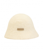 Ivory Mohair Blend Wool Ami Bucket Hat