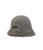 Anthracite Mohair Blend Wool Ami Bucket Hat