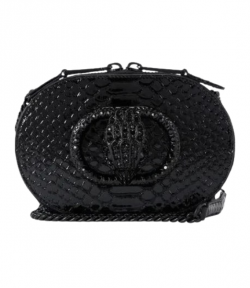 Black Snakeprint  Small Chelsea Camera Bag Dr