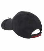 Black/Red Raw 44 Logo Hat