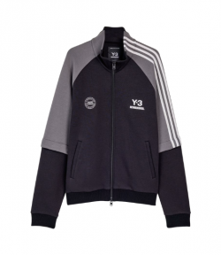 Black/Grey Y-3 NBHD Track Top