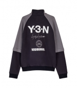 Black/Grey Y-3 NBHD Track Top
