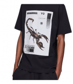 Black Scorpio Y-3 NBHD Graphic Tee