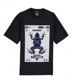 Black Frog Y-3 NBHD Graphic Tee