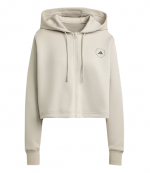Grey aSMC Crop Hoodie