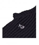 Black Y-3 Knit Hood