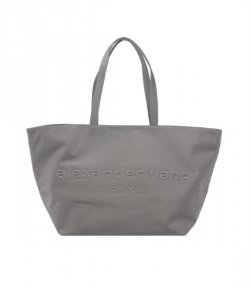 Grey Punch Tote Bag