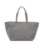 Grey Punch Tote Bag