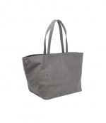 Grey Punch Tote Bag