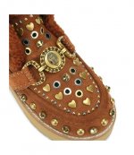 Tan Comb Suede Mansion Cosy Boots