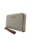 Vanille Jet Set Lg Slim Za Continental Wallet