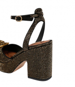 Gold Comb Chelsea Closed Platform