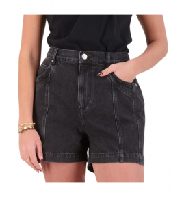 Faded Black Joely Shorts