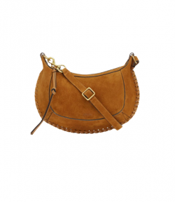 Cognac Oskan Moon Shoulder Bag
