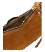 Cognac Oskan Moon Shoulder Bag