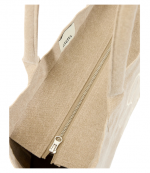 Beige Yenky Zipped Bag
