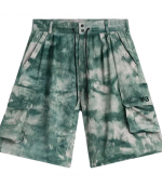 Green Aop Plt Shorts