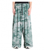 Green  Aop Wide Pants