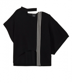 Black/White Y-3 Knit Top