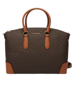 Brown Murphy Lg Ew Dome Satchel